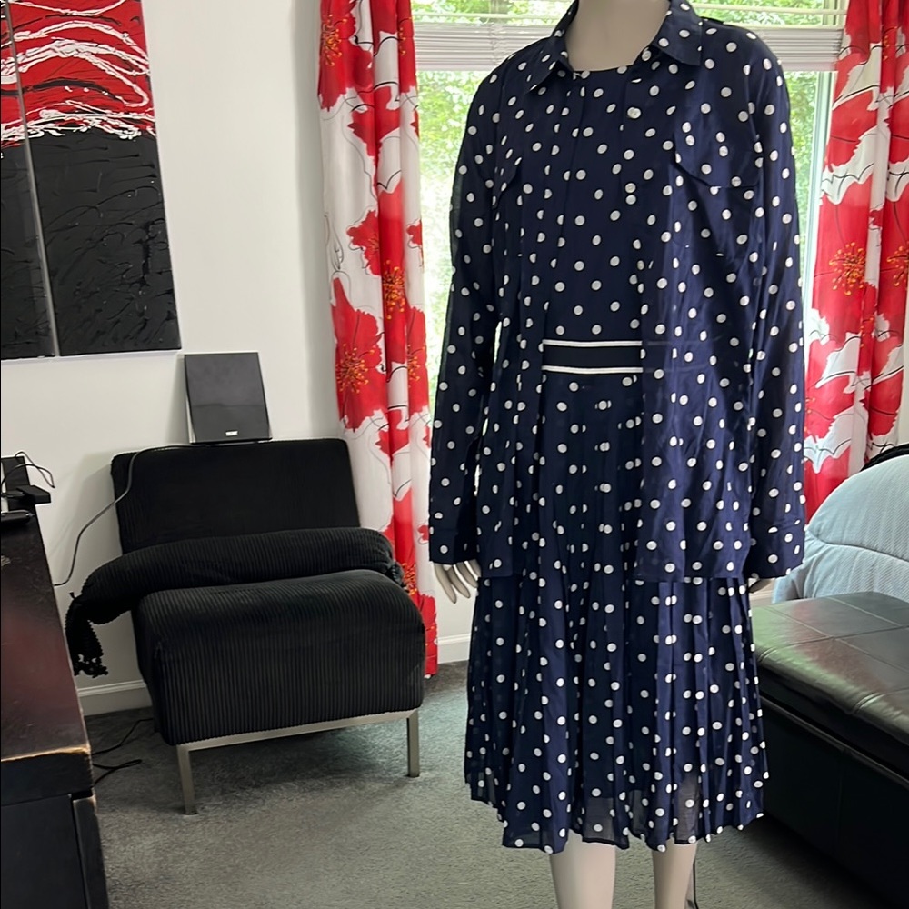 Talbots dress and jacket
